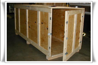 Industrial Wooden Box