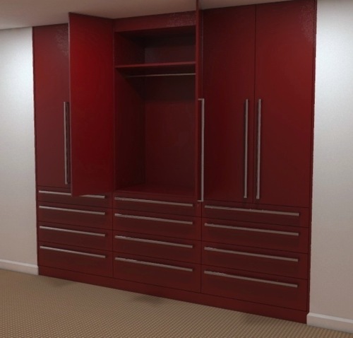 high gloss wardrobe