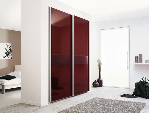 contemporary wardrobe furniture with refined door