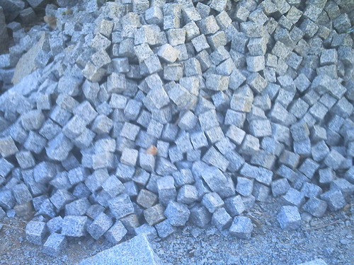 Grey Granite Cobbles