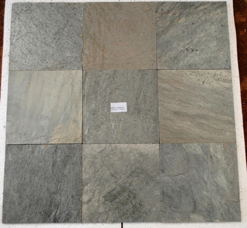 Ocean Green Slate Stone
