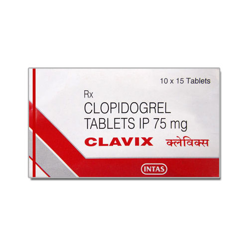 Clavix 75mg Clopidogrel Tablets