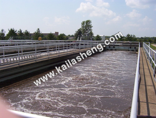 used wastewater treatment plant