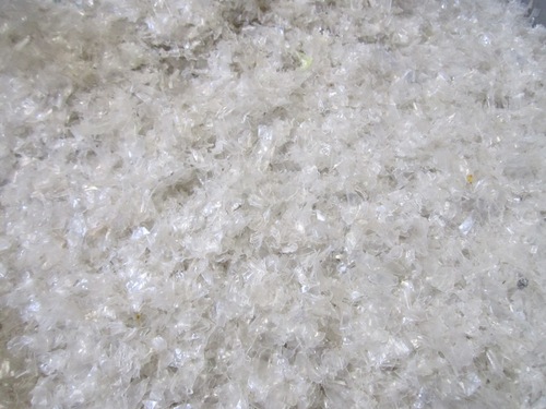 Pet flakes (Clear white & green)