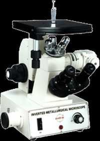 Inverted Metallurgical Microscope - Steel And Zinc, 165mm X 180mm Mechanical Stage, 40x To 600x Magnification, Trinocular Head, Koehler Illumination System, Co-axial Focusing Knobs, Dual-color Filters Included