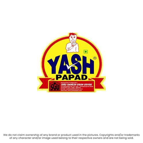 Yash Papad - Color: Yellow