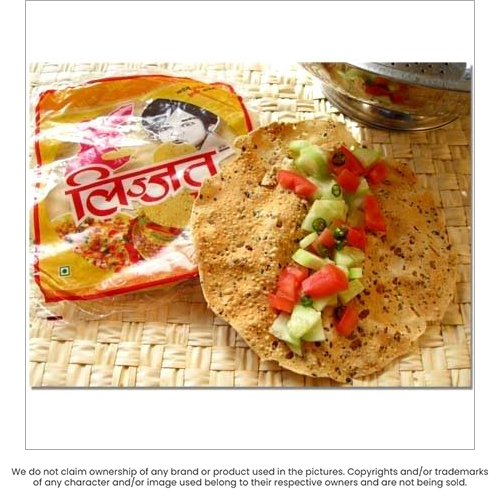 Lijjat Papad - Color: Yellow