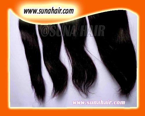 Attractive price silky staight remy virgin natural human hair extension