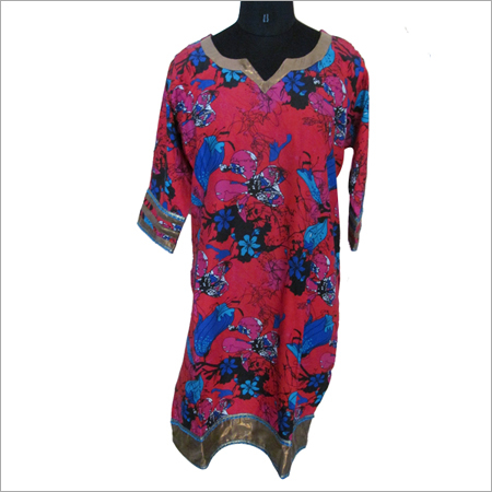 Designer Printed Kurtis