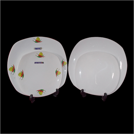 Acrylic Square Full Plate & Quarter Plate