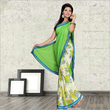 Fashionable Printed Sarees