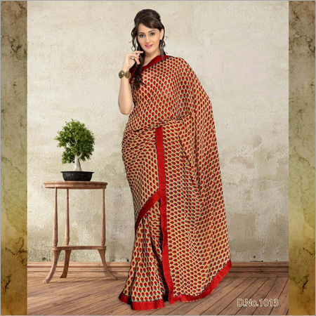 Trendy Printed Sarees
