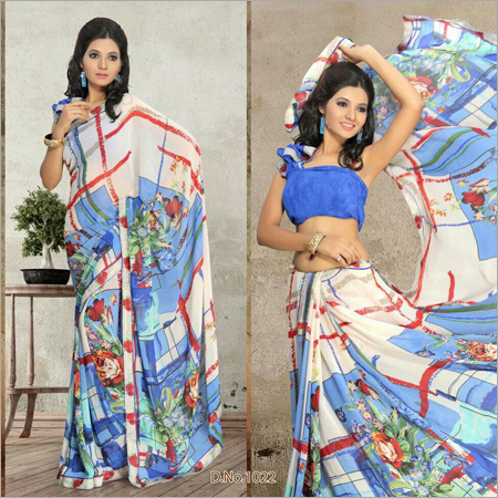 Cotton Printed Saree