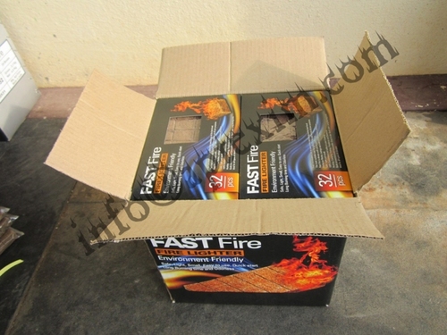Compressed Sawdust Fire Starter