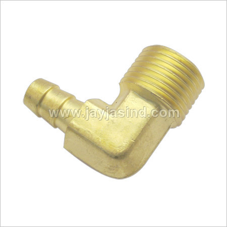Brass LPG Male Female Elbow - Polished Finish , Robust Build with High Strength and Anti-Corrosive Properties
