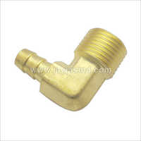 Brass Lpg Male Female Elbow - Polished Finish , Robust Build With High Strength And Anti-corrosive Properties