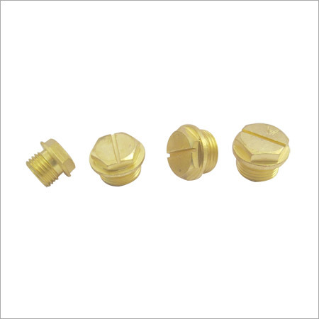 Brass Pump Stop Plug