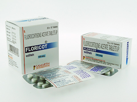 Floricot 100mcg Fludrocortisone Acetate