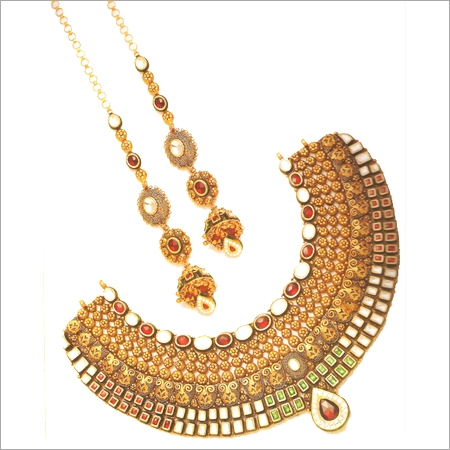 Designer Gold Necklace