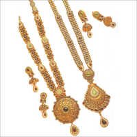 Traditional Gold Necklace Set