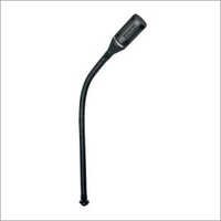Black Unidirectional Gooseneck Microphone