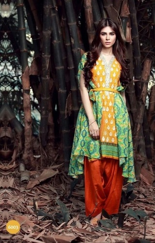 Green Loevely Casual Wear Suit