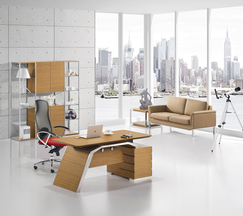 Wooden Modular Workstation