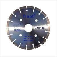 250mm Metal Alloy Granite Blade - 20mm Arbor, 12 Segments, 2.2mm Thickness | Sharp, Durable, Crack Resistant