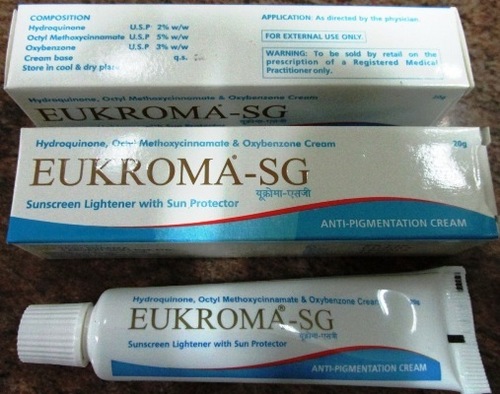 Eukroma - SG Hydroquinone 2% +Oxybenzone3% + Octyl