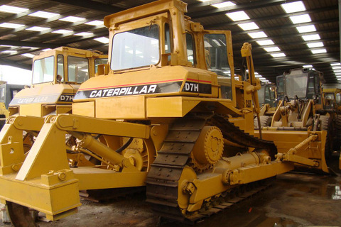 Heavy Caterpillar Bulldozer
