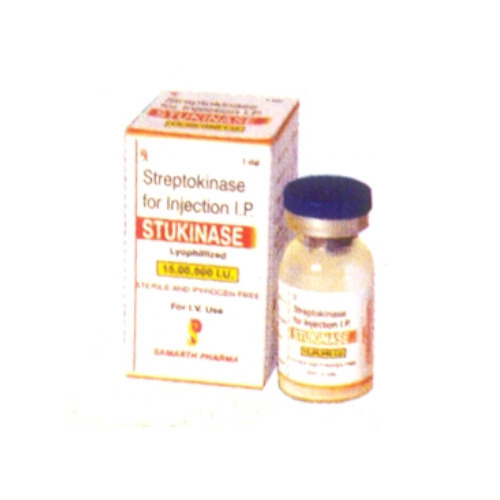 STUKINASE 1500000 IU Streptokinase Injection