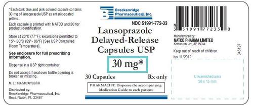 Lansoprazole Capsules 30 Mg General Medicines