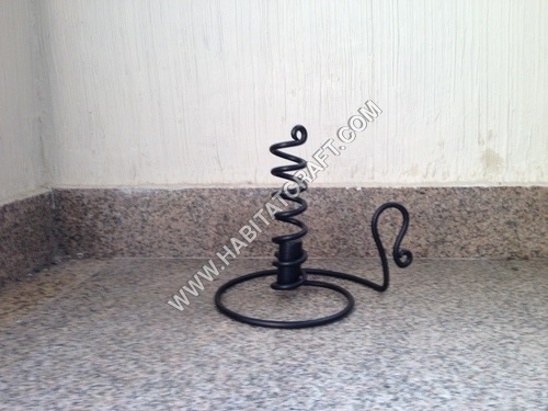 Wrought Iron Candle Stand