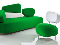 Bed Cum Sofas - Velvet and Metal, Green | Space Saving, Dual Function, Comfortable Seating, Stylish Design