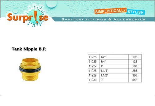 Brass Water Tank Nipple