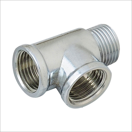 Brass CP Male Female Tee Elbow