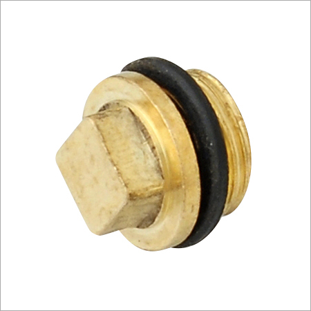 Brass Flanged End Plug