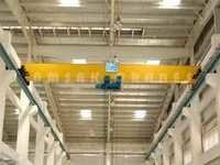Single Girder Eot Crane - High-grade Steel, Up To 20 Tons Capacity, Customizable Span Up To 30 Meters | Remote & Pendant Control, 12-month Warranty