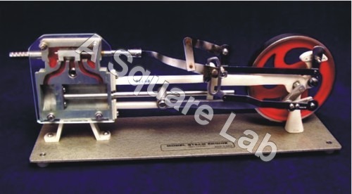 Model-Steam-Engine-Sectional