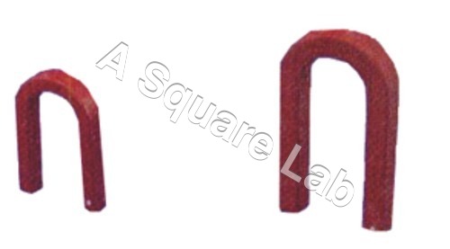 MAGNETS-CHROME-STEEL - 75x75x19mm, Red/Black, Chrome Steel | Scratch Resistant, Free Standing, With Keeper