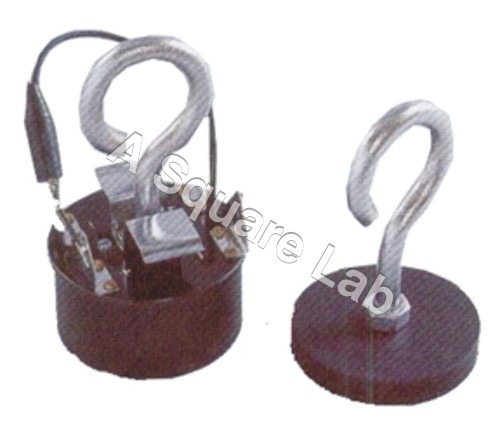 ELECTROMAGNET-COMPACT - Steel Core and Yoke, 70Kg Lifting Capacity | Heavy Steel Eyebolts, Battery Powered, Instruction Included