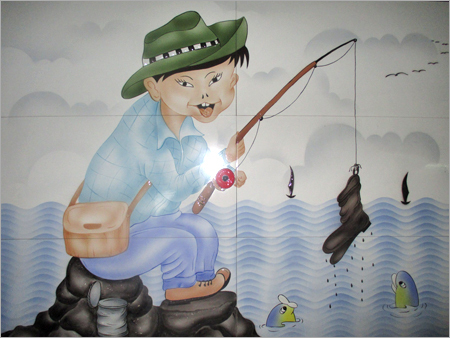 Hand Painted Tiles For Walls