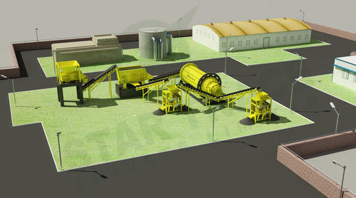 Silcon Sand Beneficiation Plant