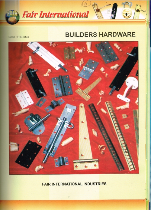 BUILDERS HARDWARE