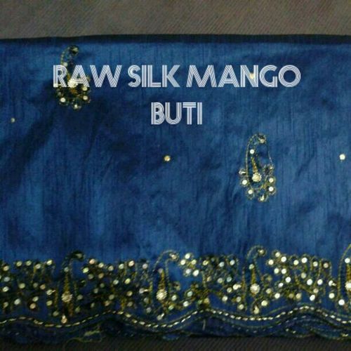 Raw Silk Mango Fabric