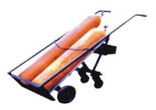 Double Gas Cylinder Trolley