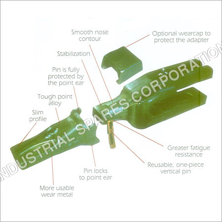 Mining Tooth System - Alloy Steel, Variable Weight, Hammerless Locking | Long Life, Easy Install, Improved Productivity, Reduced Maintenance, Efficient Digging, Strong Locking