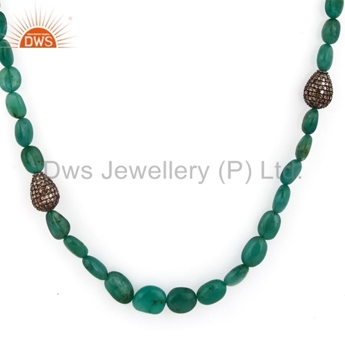 Gemstone Beaded Necklace