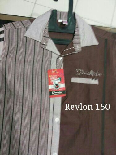Shirt - Cotton Blend, Size M, Brown | Button Closure, Collared, Striped, Soft Fabric, Breathable, Comfortable Fit