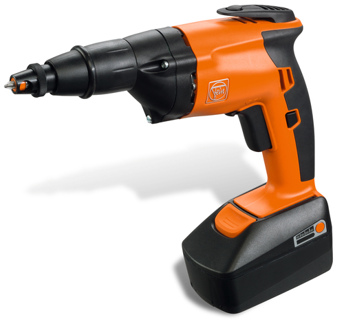 Battery-powered dry wall screw gun
